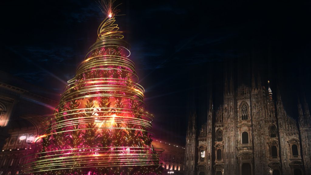 Balich, Comune e Fondazione Bracco: alberi di luce per illuminare il Natale e la ripresa di Milano